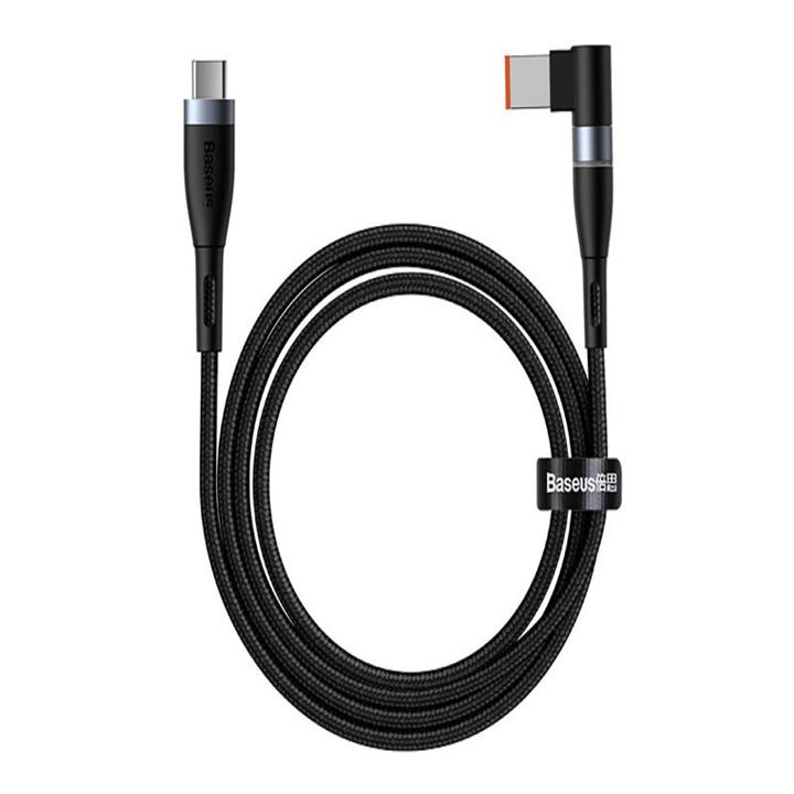 کابل شارژ مغناطیسی مربعی لپ تاپ لنوو بیسوس Baseus Zinc Lenovo Type-C to DC Square Cable 2m  CATXC-U01